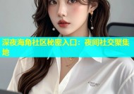 深夜海角社区秘密入口：夜间社交聚集地