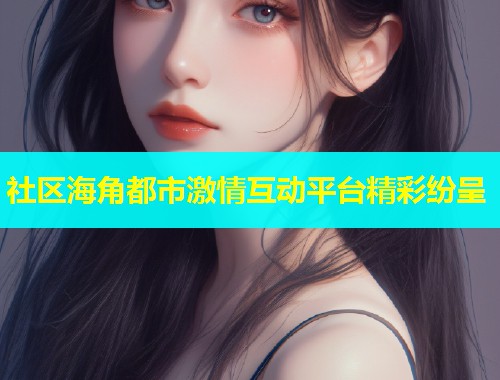 社区海角都市激情互动平台精彩纷呈  第1张